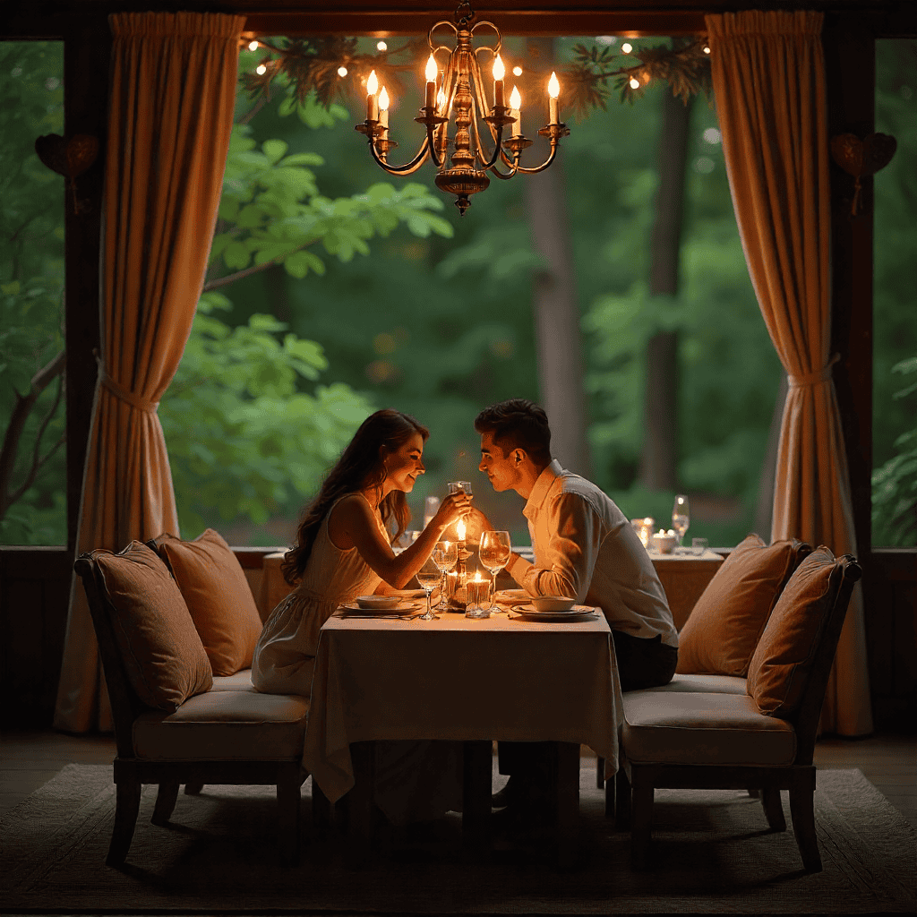 Autumn floral arrangement with warm tones